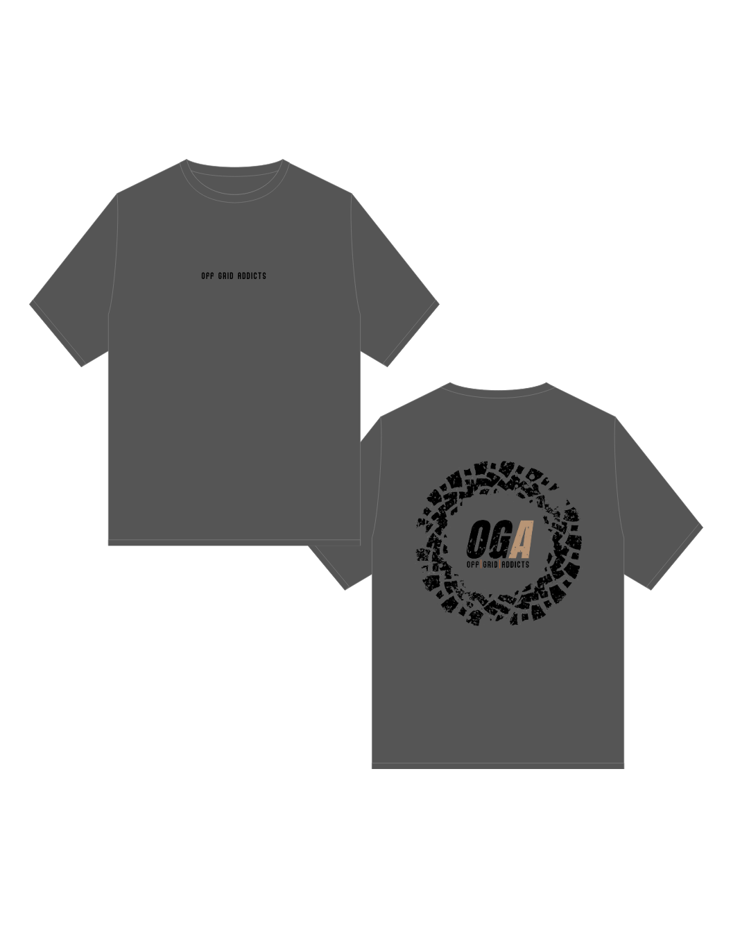 OGA GREY TEE V.2